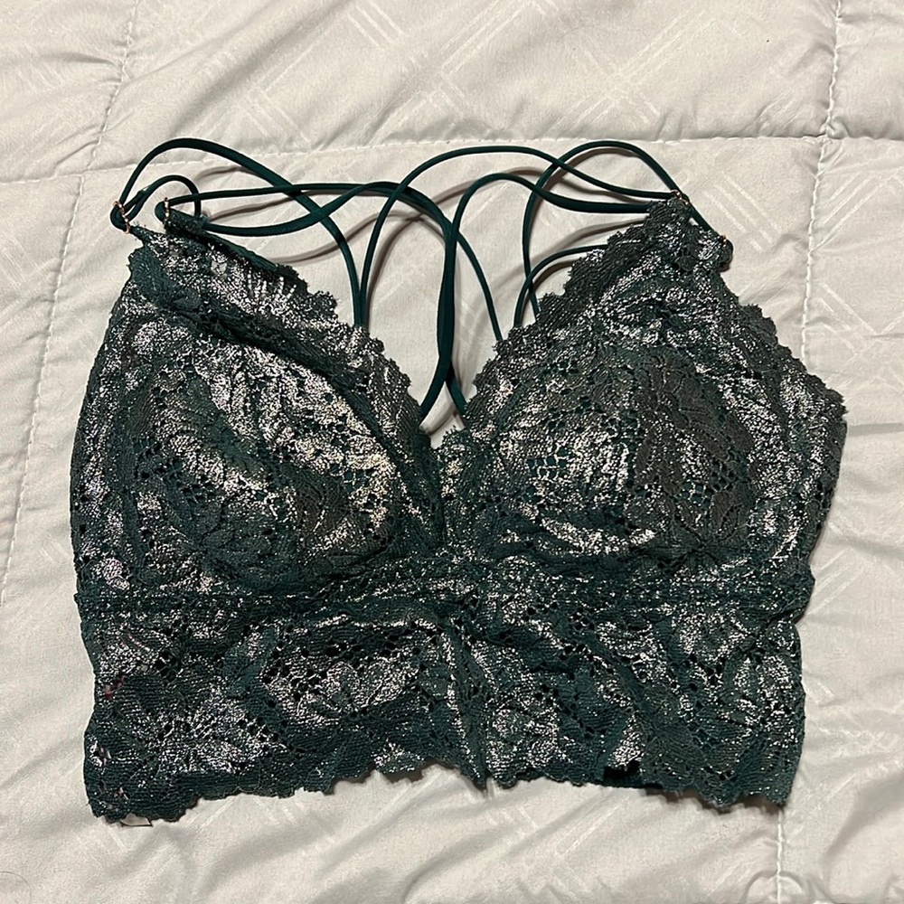 VS Pink Lace Bralette